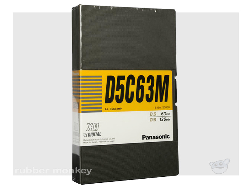 Panasonic D-5 Tape 63 (med)