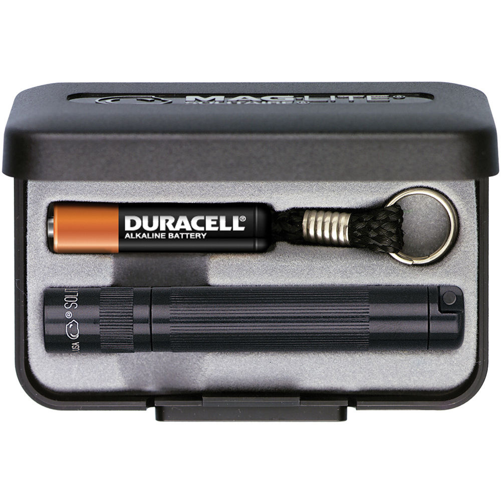 Maglite Solitaire 1-Cell AAA Flashlight with Presentation Box (Black)