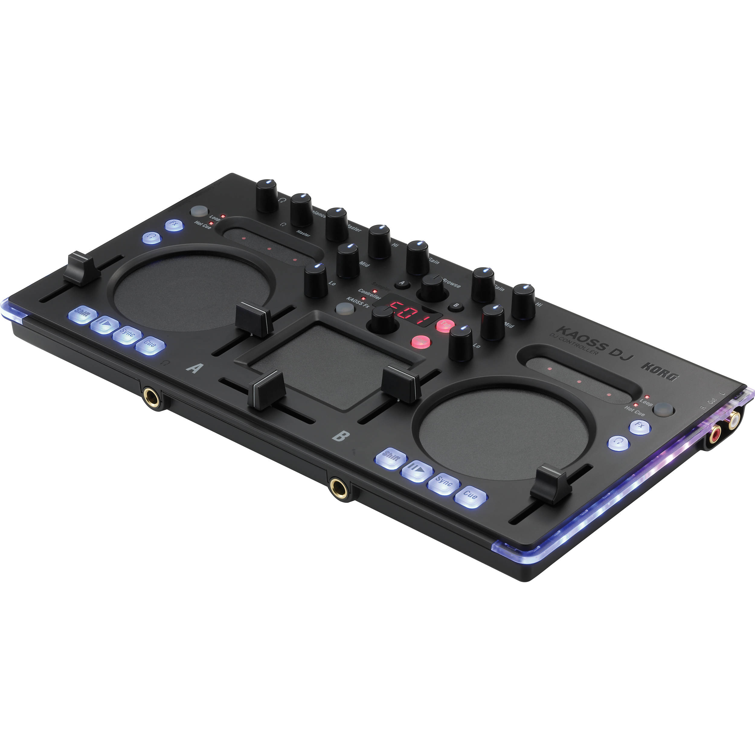 Korg Kaoss DJ Controller, Audio Interface, and Standalone Mixer