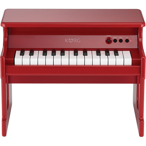 Korg tinyPIANO - Digital Toy Piano with Speakers (Red)