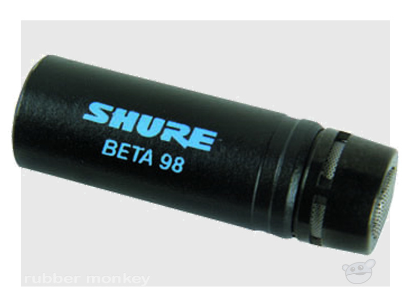 Shure BETA98S Mini Condenser Microphone