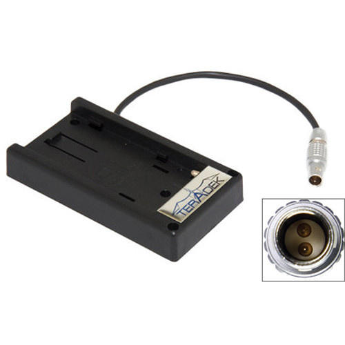Teradek Battery Adapter Plate for Panasonic VW-VBG6 or CGA-E/625 Battery