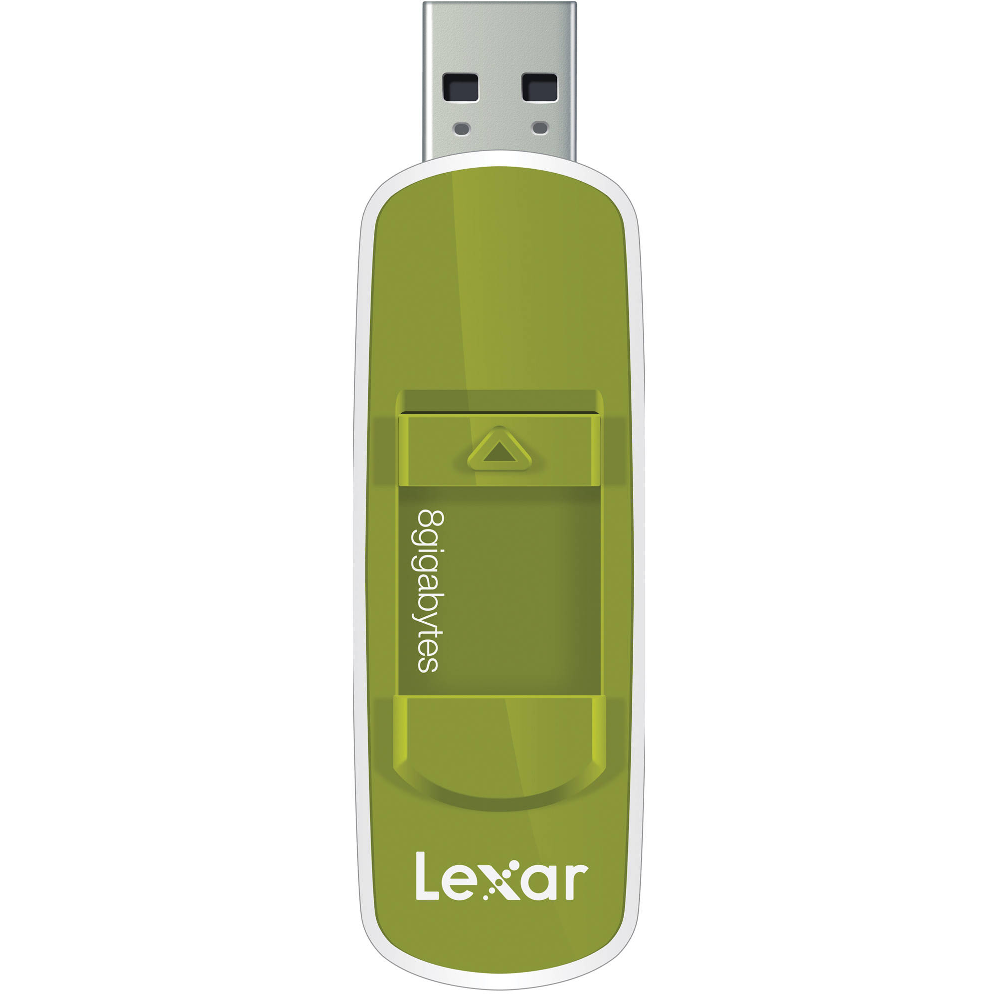 Lexar 8GB JumpDrive S70 USB Flash Drive (Green, 2-Pack)