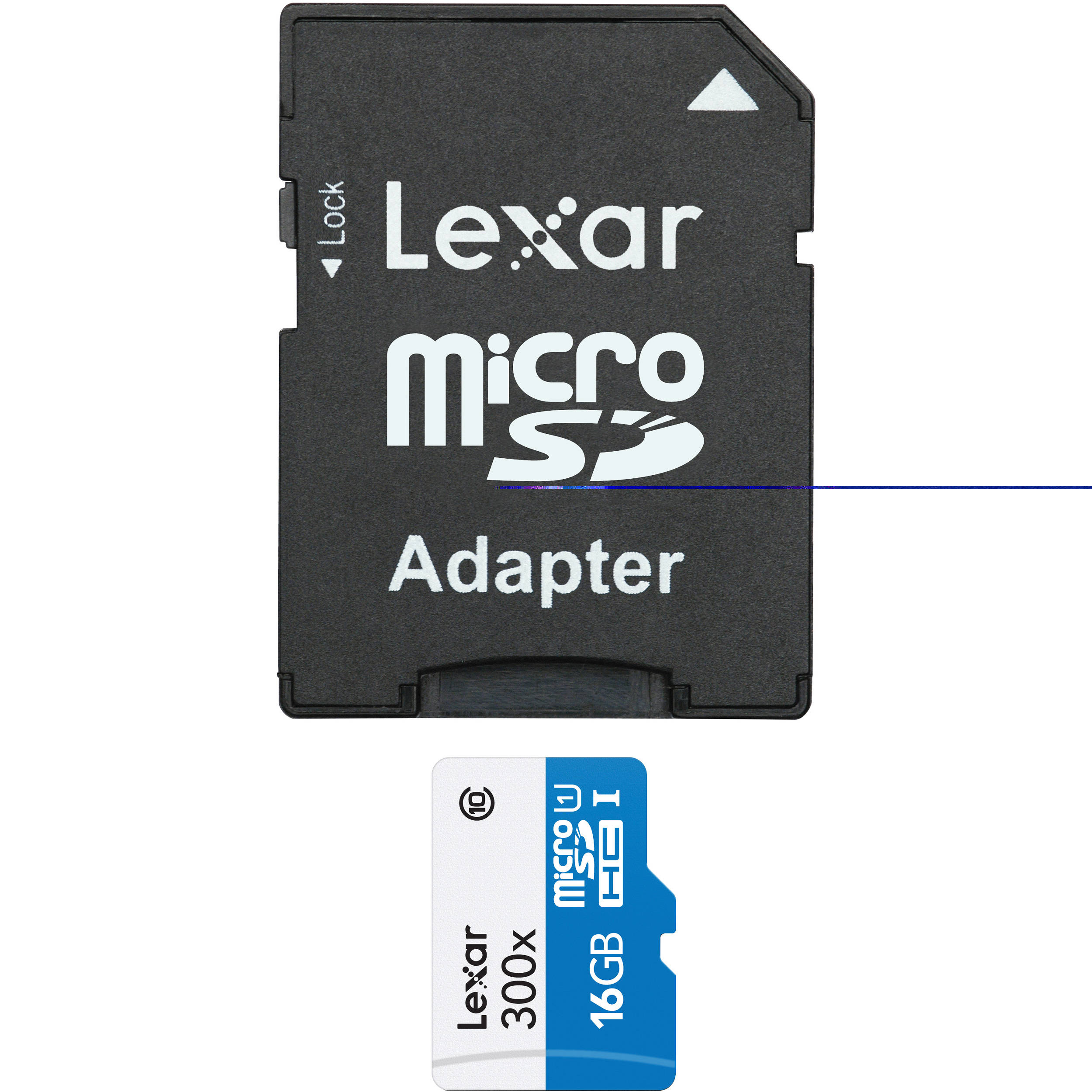 Lexar 16GB High Performance UHS-I microSDHC Memory Card