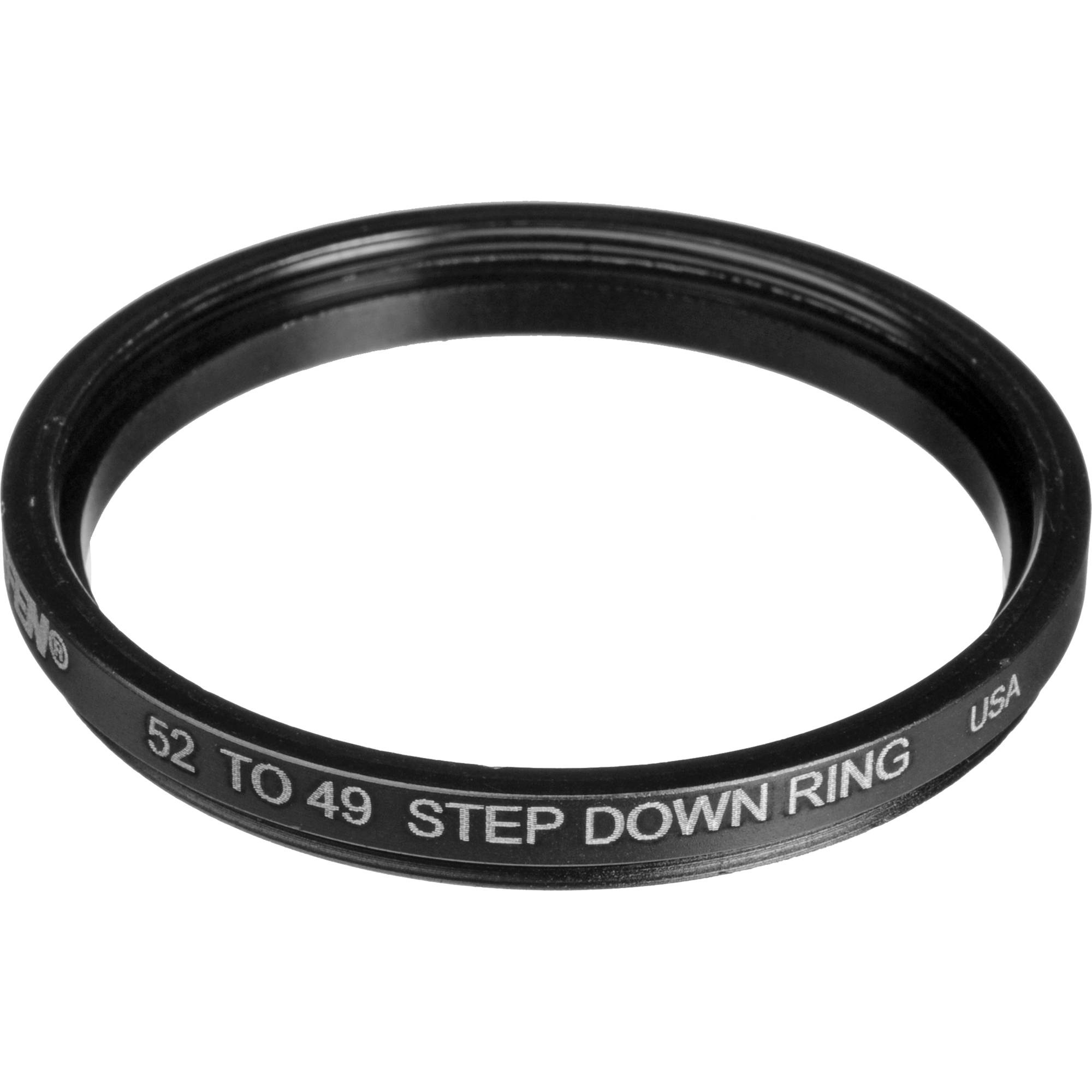 Tiffen 52-49mm Step-Down Ring (Lens to Filter)