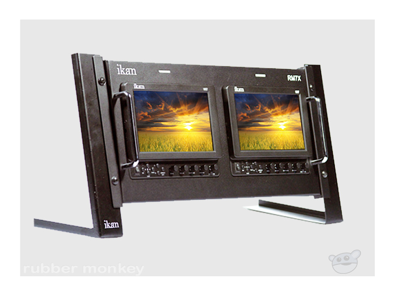 Ikan RM7X LCD Dual Rack Mount Unit
