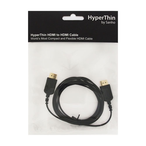 Hyper HyperThin HDMI Cable (8.2' 2.5m Black)