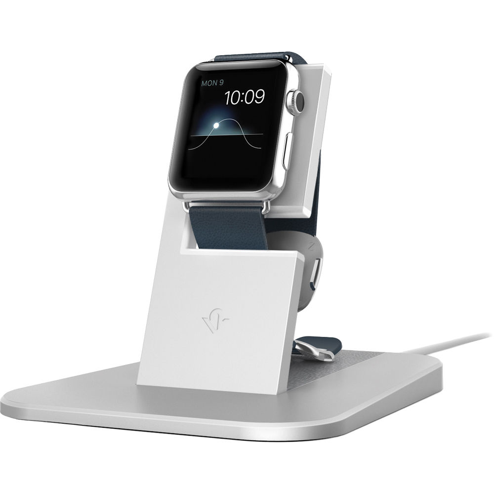 Twelve South HiRise Stand for Apple Watch (Silver)