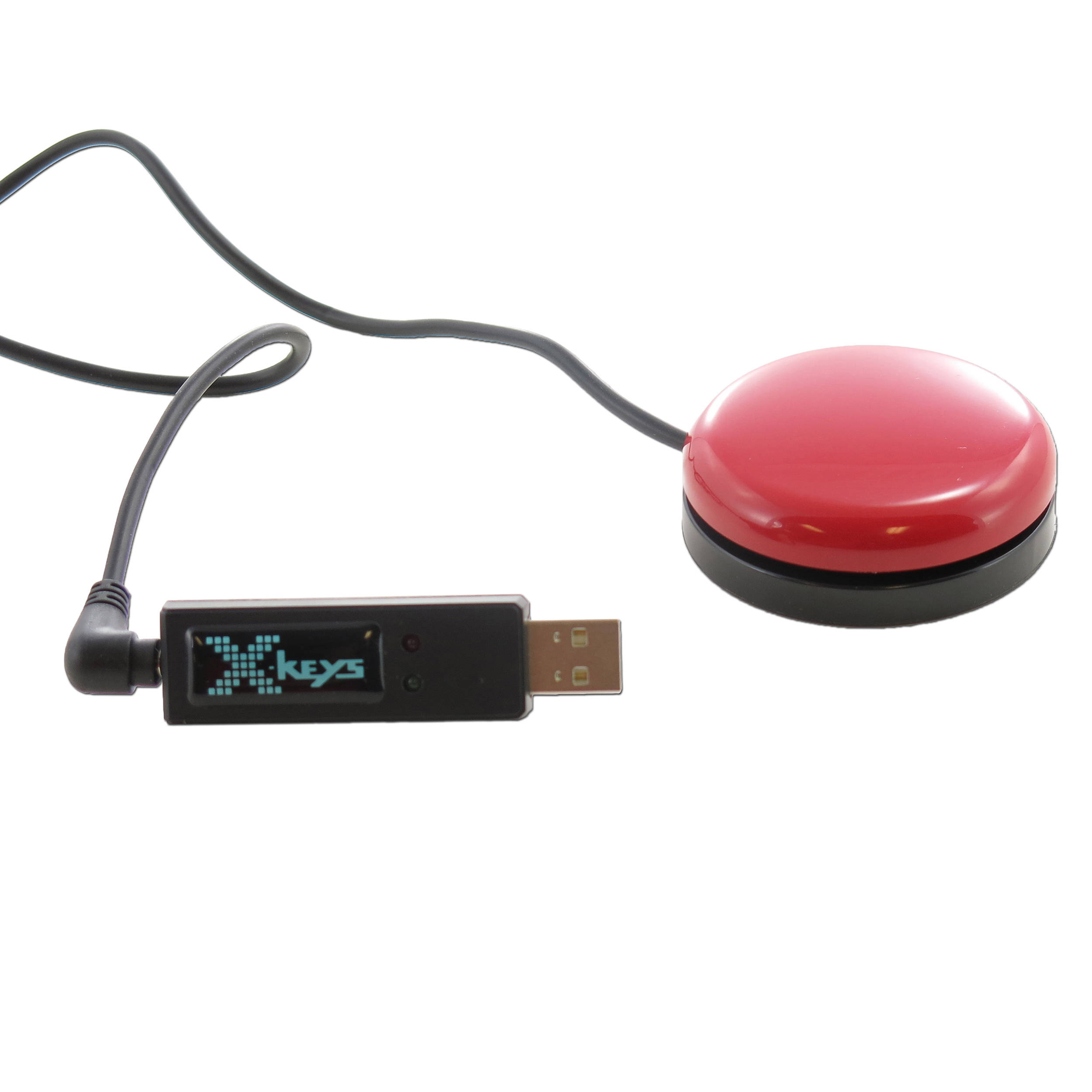 X-keys USB 3 Switch Interface with Red Orby Switch