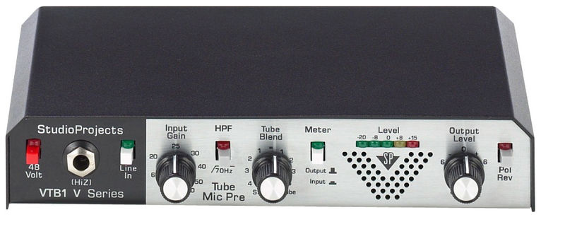 Studio Projects VTB1 Single Channel Variable Tube Microphone Preamplifier
