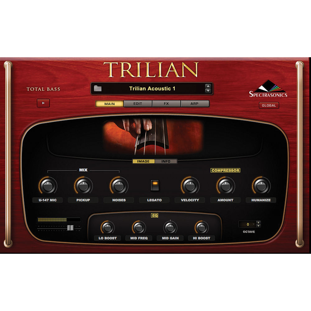 Spectrasonics Trilian 1.5 - Total Bass Virtual Instrument