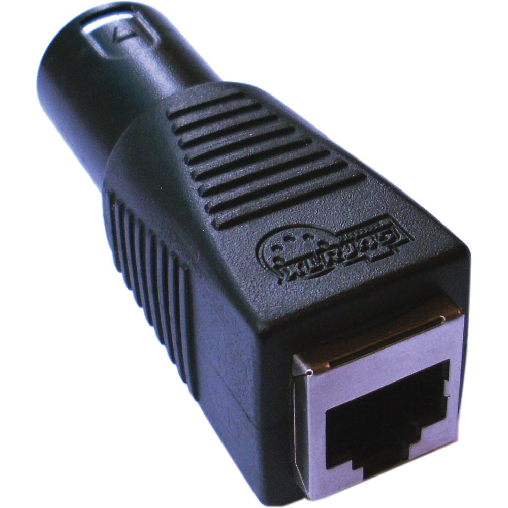 TecNec DMX-5XM-CAT5 5-pin XLR Male to RJ45 Adapter | NZ