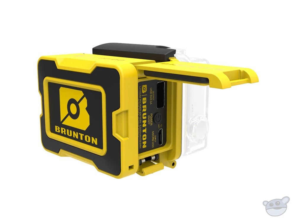 Brunton ALL DAY 2.0 Extended Battery Back for GoPro HERO, HERO3, HERO3+, and HERO4 (Yellow)