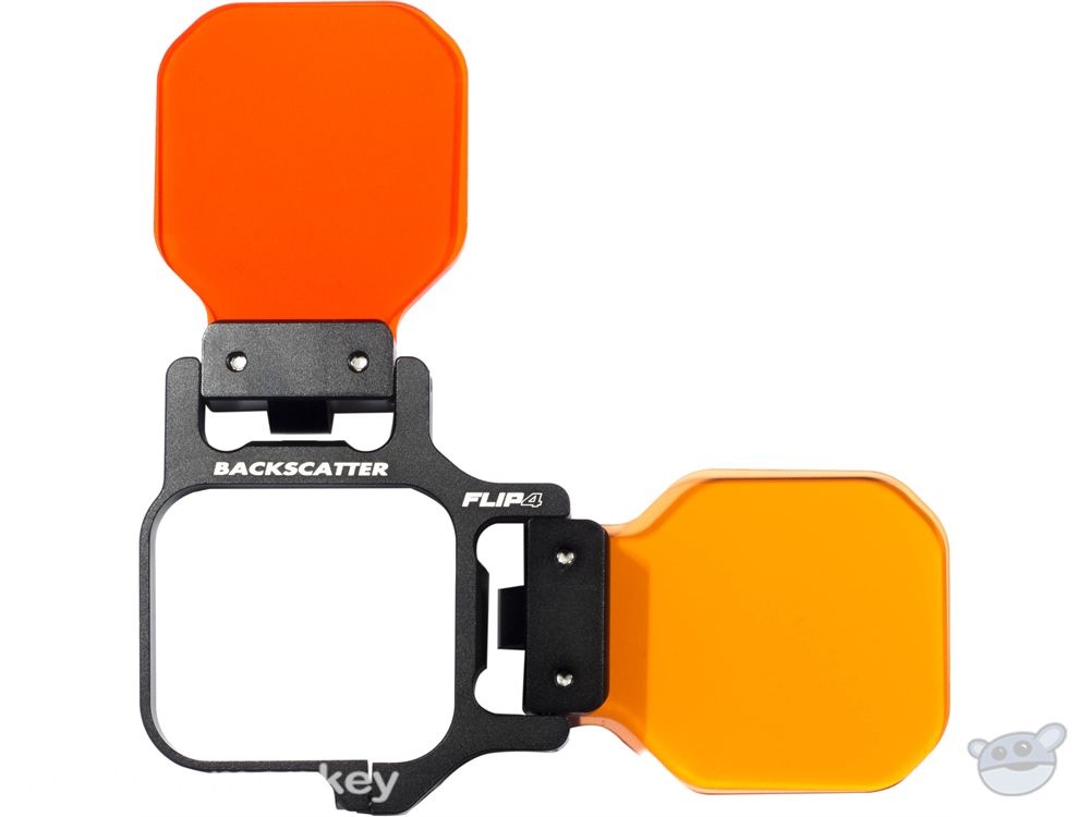 Flip Filters FLIP4 Three-Filter Kit with SHALLOW, DIVE, and DEEP Filters for GoPro