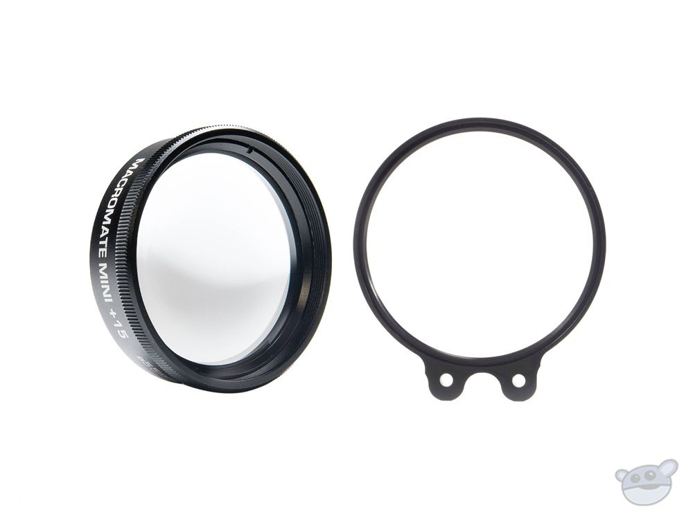 Flip Filters +15 MacroMate Mini Underwater Macro Lens and 55mm Filter Holder for GoPro
