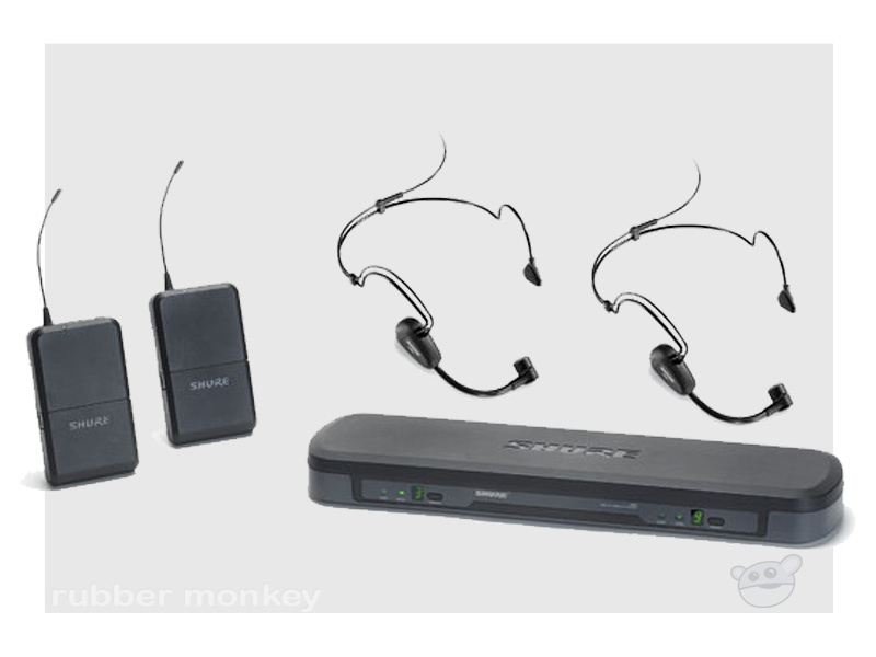 Shure PG188-PG30 Dual Headset Wireles System