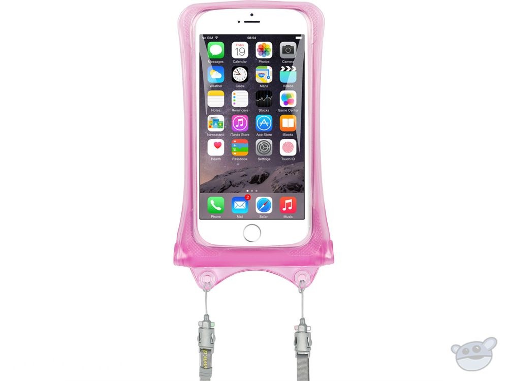DiCAPac Waterproof Case for Smartphones (Pink)
