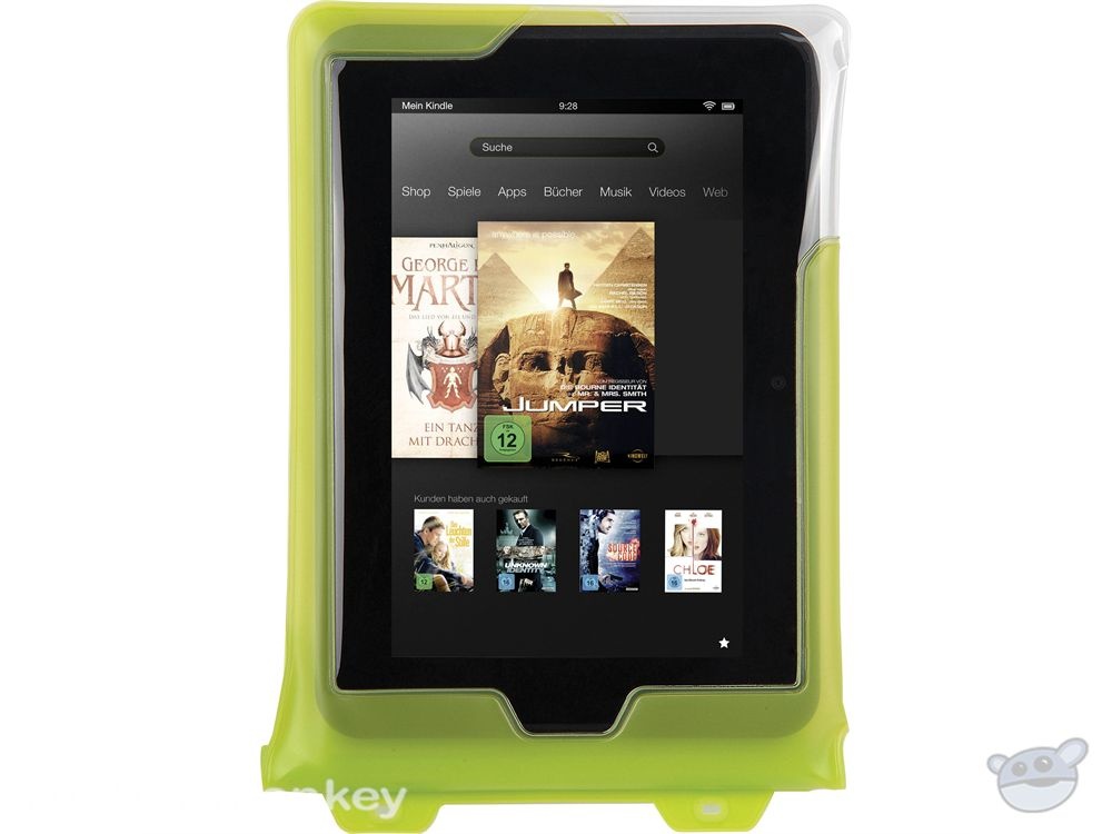 DiCAPac Waterproof Case for 8" Tablets (Green)