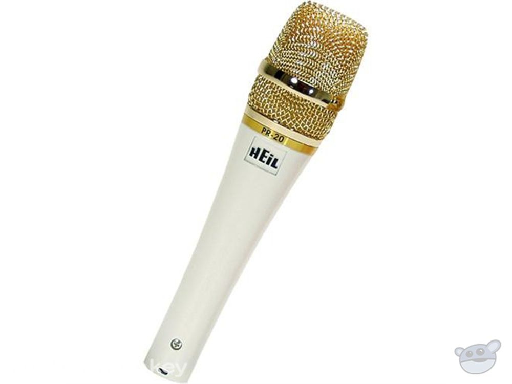 Heil Sound PR 20 Dynamic Cardioid Handheld Microphone (White)