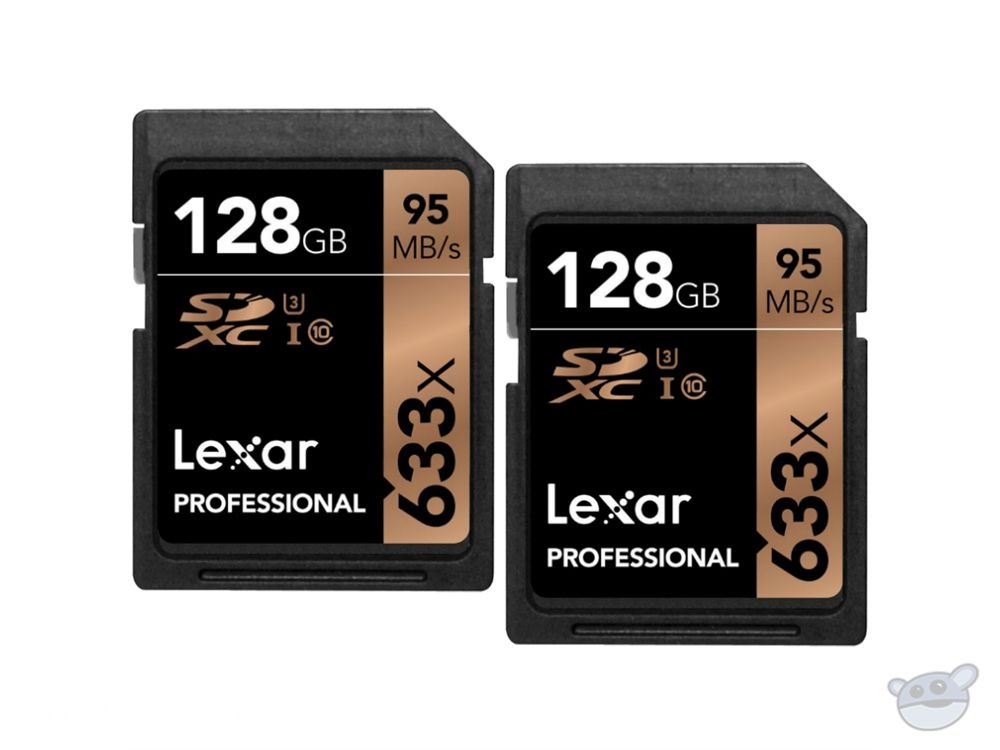 Lexar 128GB Professional UHS-I SDXC Memory Card (U3, 2-Pack) OLD