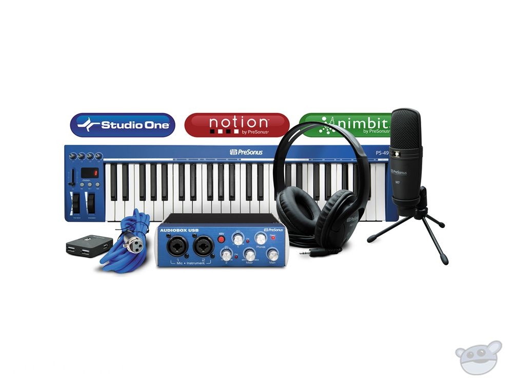 PreSonus Music Creation Suite - USB Stereo Hardware/Software Recording Kit
