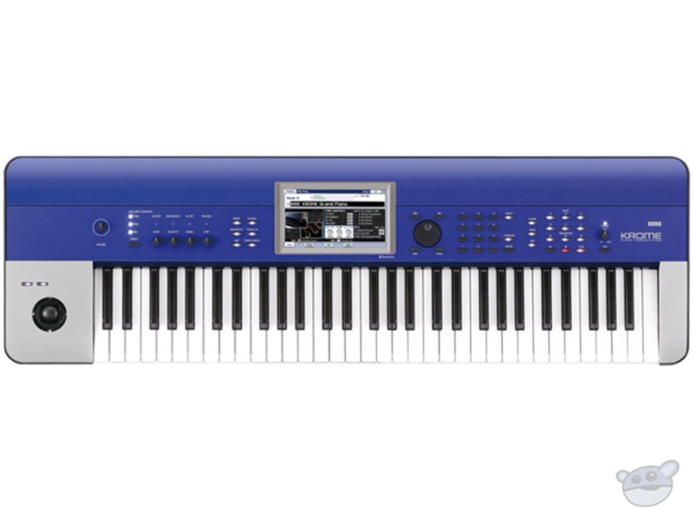 Korg Krome 61-Key Music Workstation (Blue)