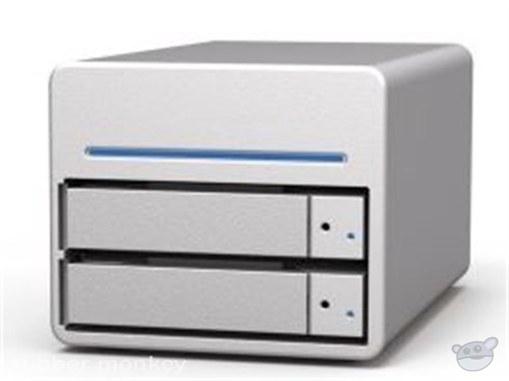 Stardom SohoTank ST2-WB3 2 Bay USB3.0 &  FireWire 800 Drive Storage System