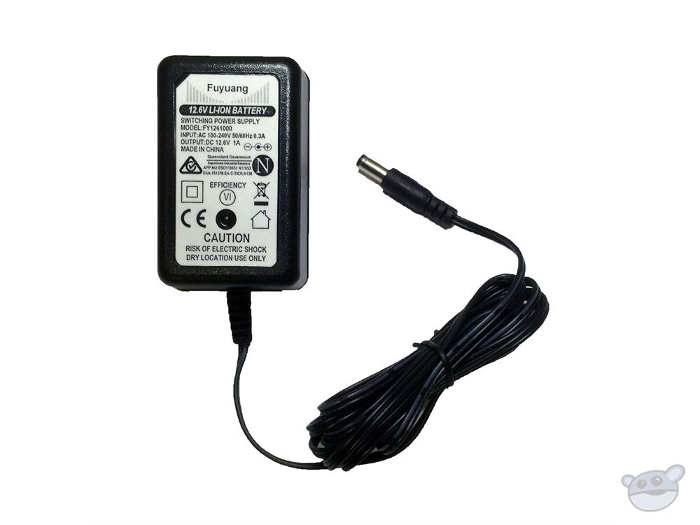 Li-ion Charger for 12.6 volt packs - Universal (SAA Approved)