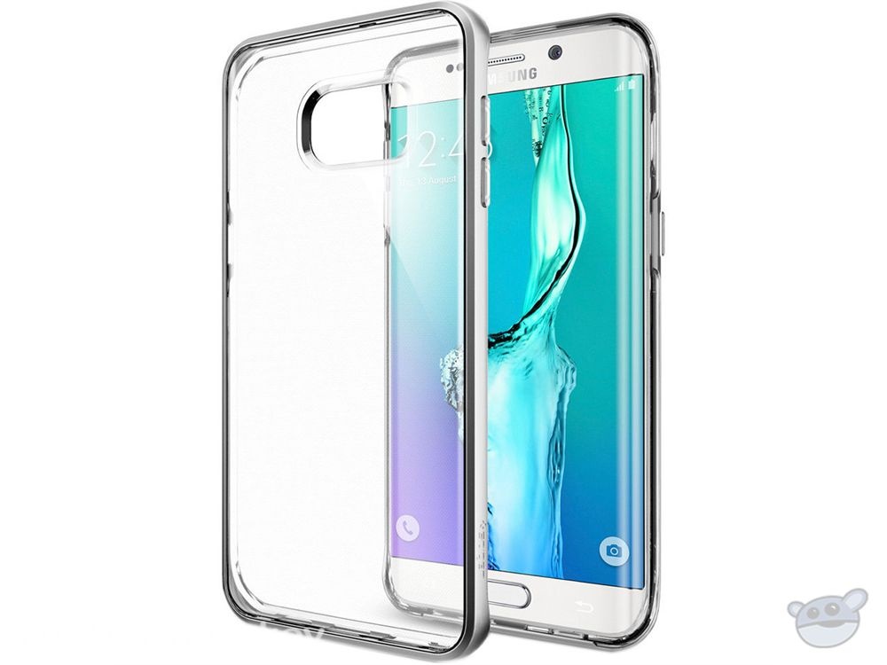 Spigen Neo Hybrid Crystal Case for Galaxy S6 edge+ (Satin Silver)