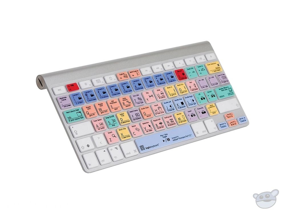 LogicKeyboard Adobe Premiere Pro CC American English MacBook Keyboard Cover
