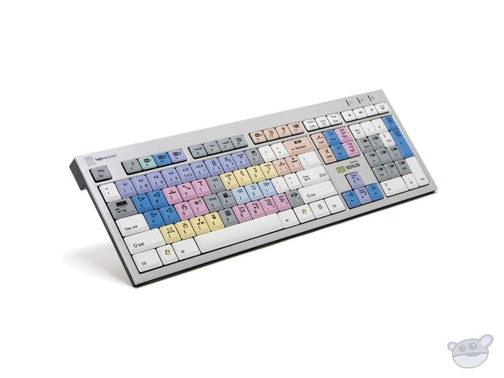 LogicKeyboard Grass Valley EDIUS - PC Wireless Slim Line Keyboard