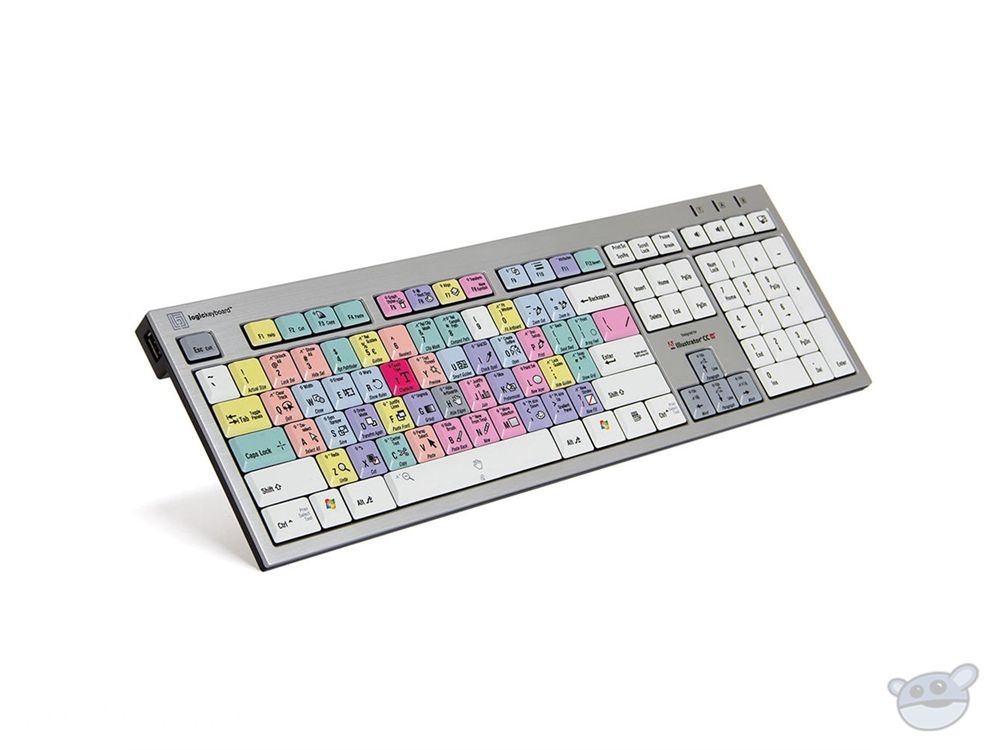 LogicKeyboard Adobe Illustrator CC Slim Line PC Keyboard
