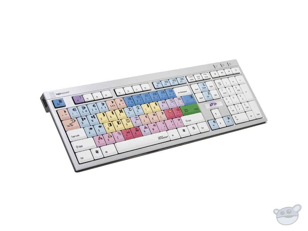 LogicKeyboard Avid Newscutter Slim Line PC Keyboard