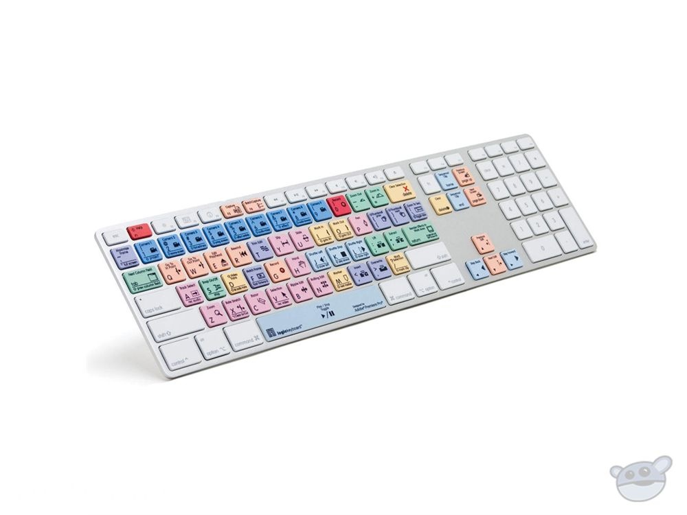 LogicKeyboard Adobe Premiere Pro CS 6 - American English Pro Line Keyboard
