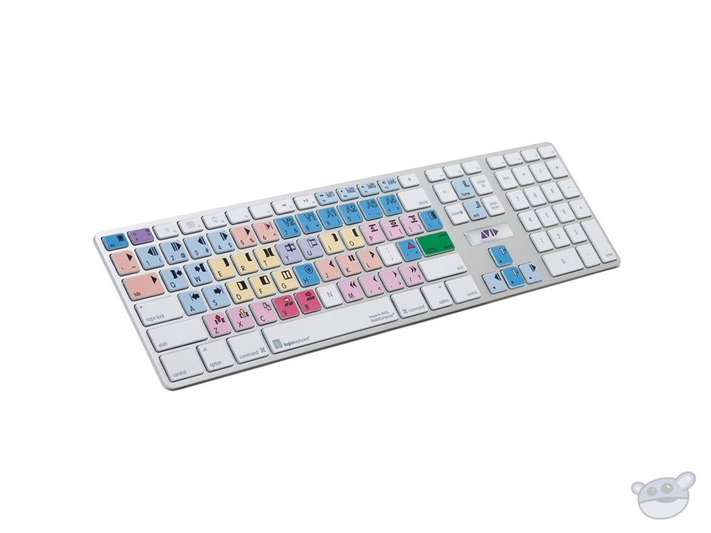 LogicKeyboard Advance Line Avid Media Composer Apple Ultra-Thin Aluminum Keyboard