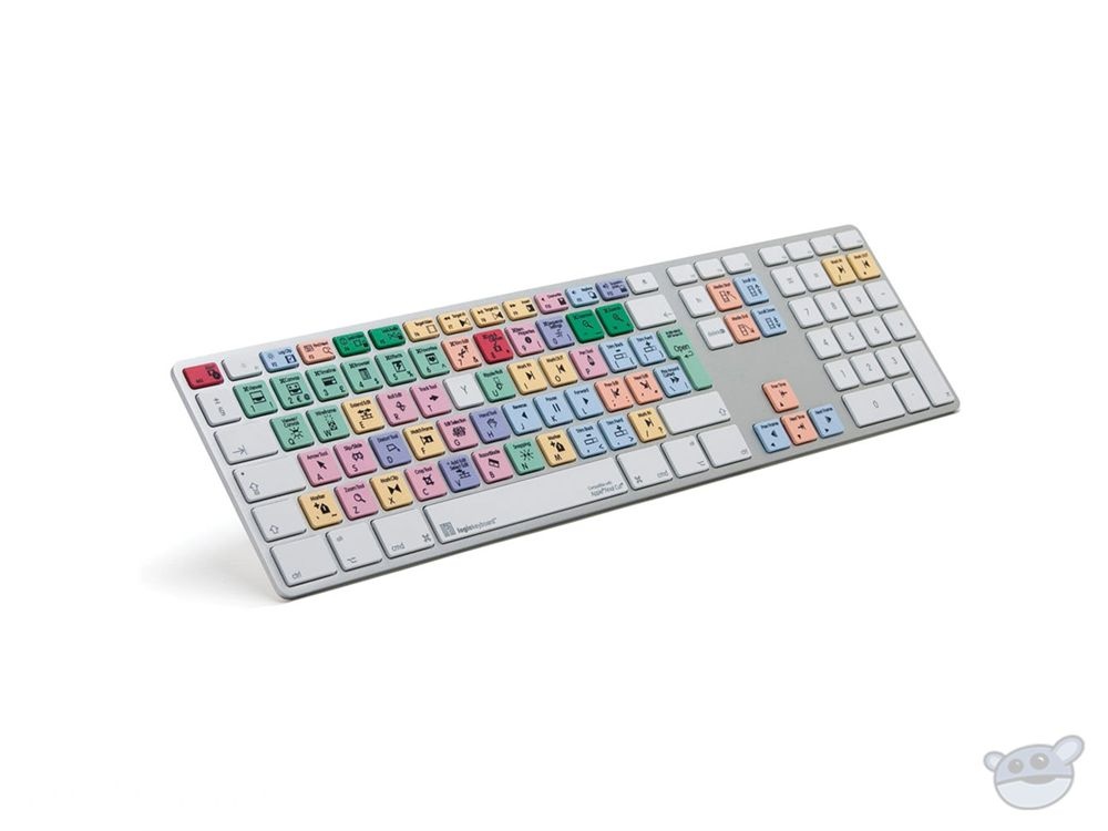 LogicKeyboard Pro Line Apple Final Cut Pro Apple Ultra-Thin Aluminum Keyboard