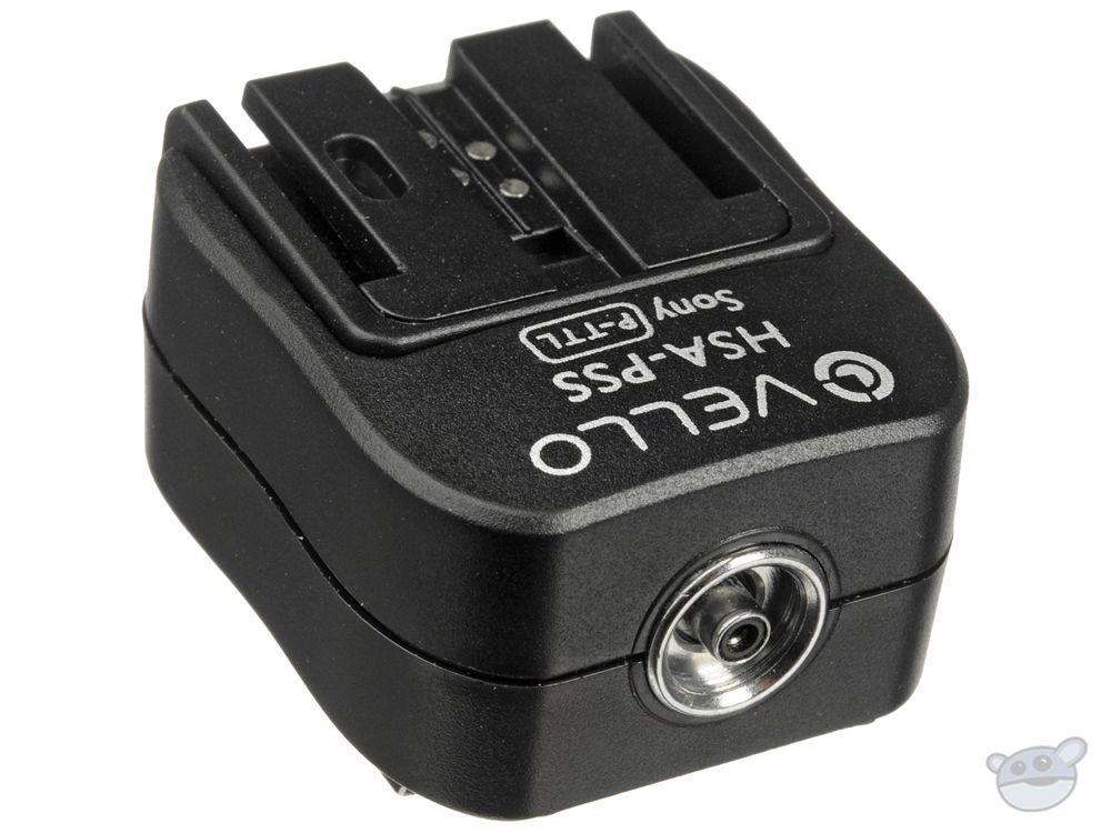 Vello Hot Shoe Adapter with PC Socket + Top Shoe - for Sony/Minolta TTL
