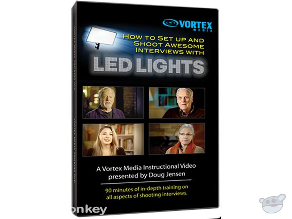 Vortex Media DVD-Video: How to Set Up and Shoot Awesome Interviews with LED Lights