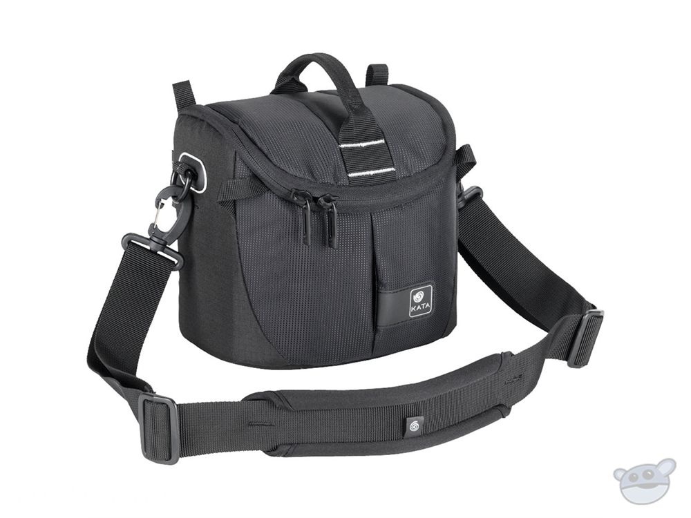 Kata Lite-437 DL Shoulder Bag for a DSLR with Standard Zoom Lens or Handycam (Black)
