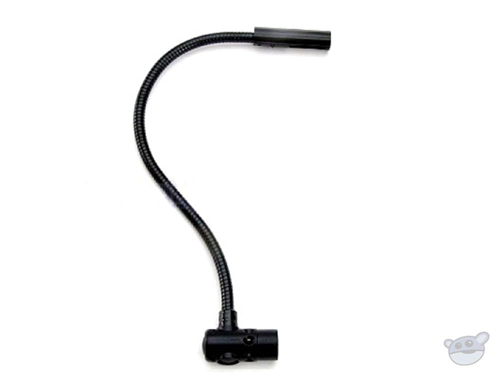 Littlite 12X-R - Low Intensity Gooseneck Lamp with 3-pin Right Angle XLR Connector (12-inch)