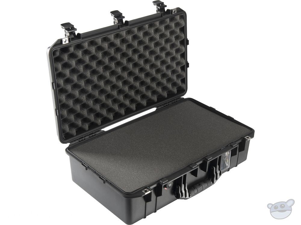 Pelican 1555 Air Carry-On Case (Black, with Pick-N-Pluck Foam)