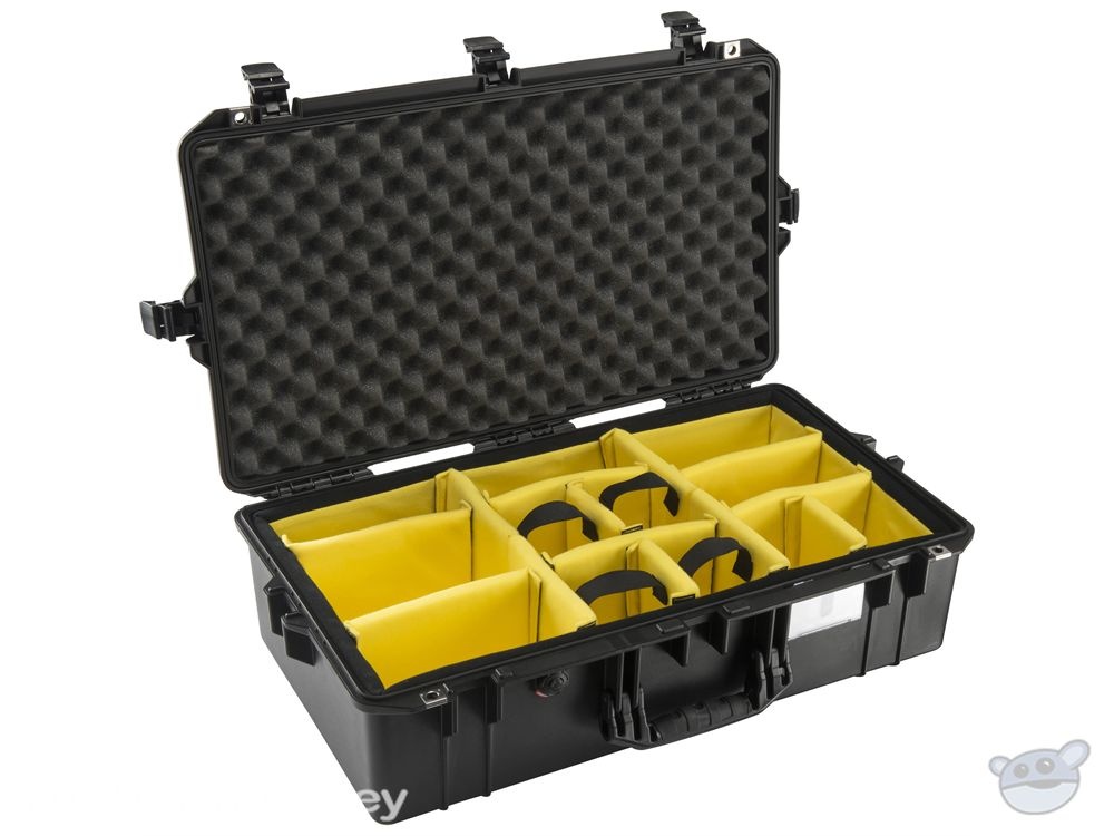 Pelican 1605 Air Case (Black, with Dividers)