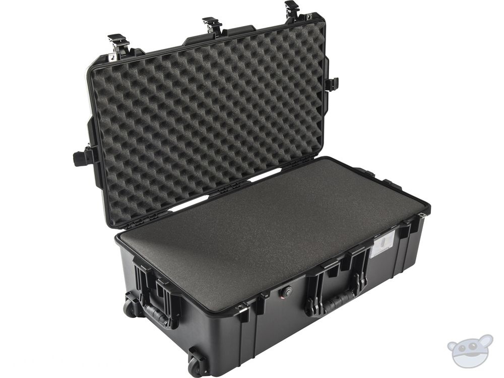 Pelican 1615 Air Wheeled Check-In Case (Black, with Pick-N-Pluck Foam)