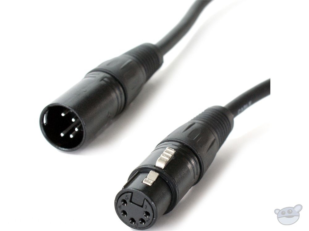 DMX Data Lead 5-pin 30 meter M-F