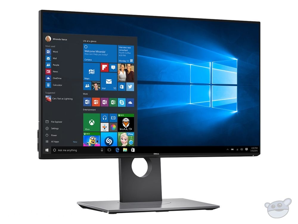 Dell U2417HJ 24" 16:9 IPS Monitor with Wireless Charging Stand