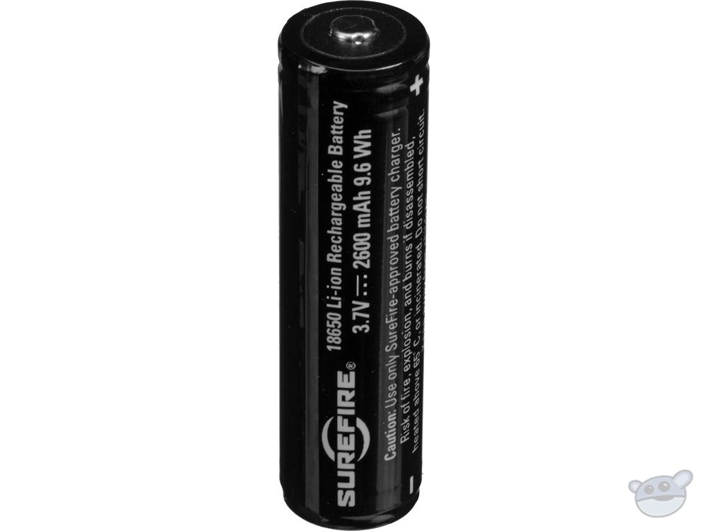 SureFire 18650 Protected Li-Ion Rechargeable Battery (2600mAh)