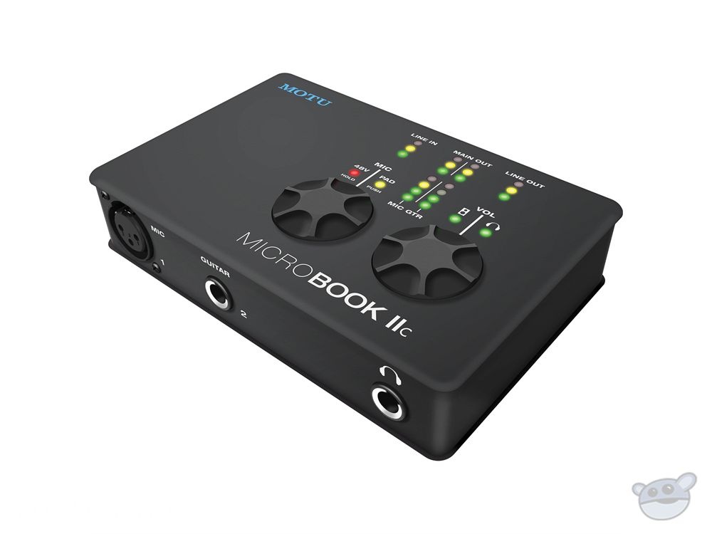 MOTU MicroBook IIc - USB 2.0 Audio Interface for Personal Recording