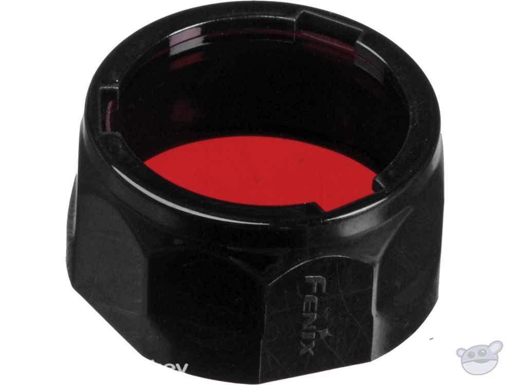 Fenix Flashlight Filter Adapter (Red)