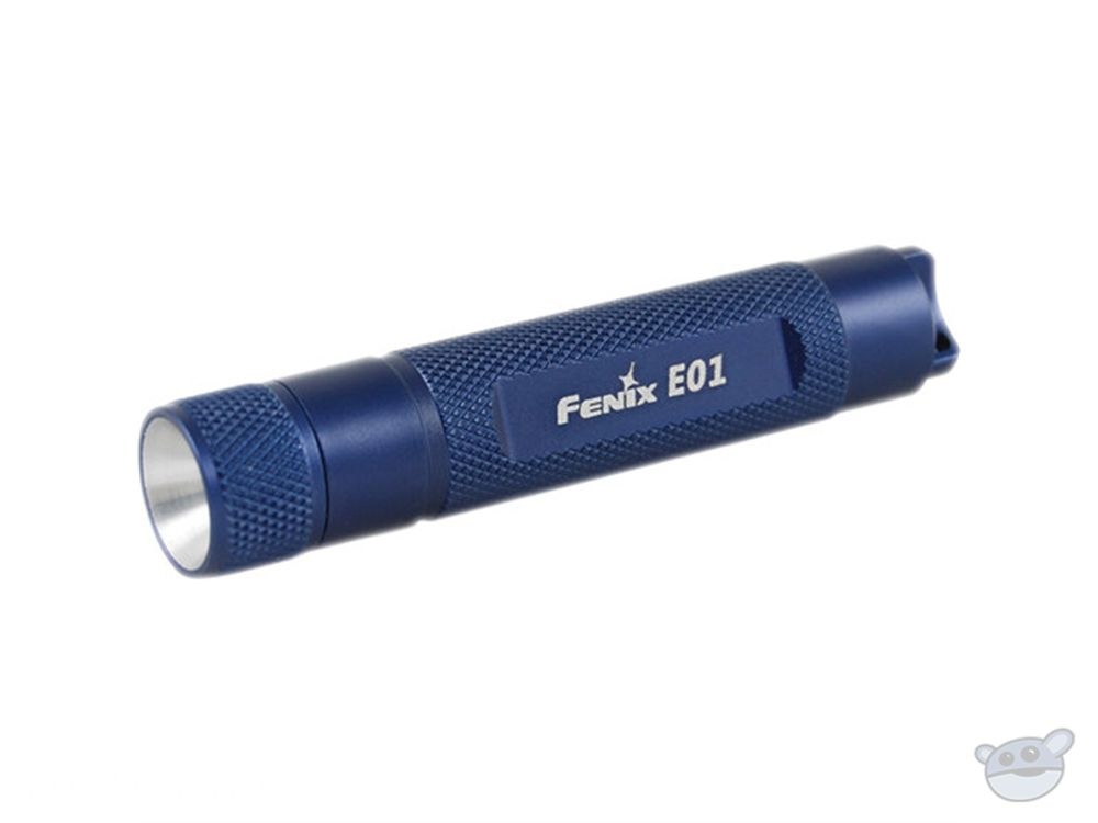 Fenix Flashlight E01 LED Flashlight (Blue)