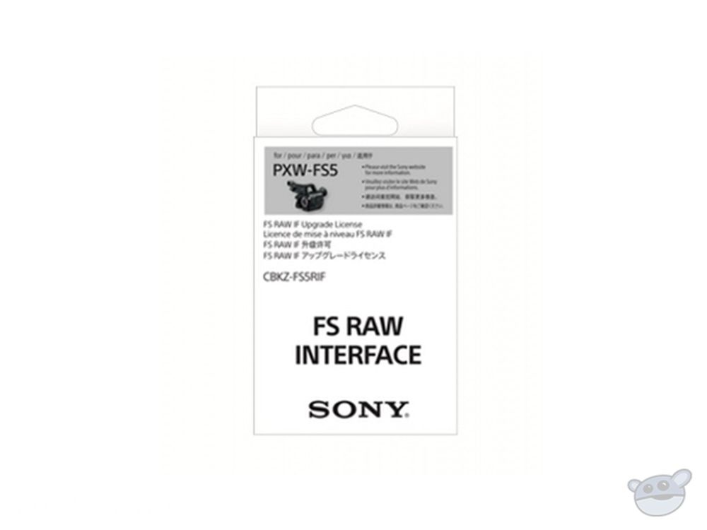 Sony CBKZ-FS5RIF RAW Output Option for PXW-FS5